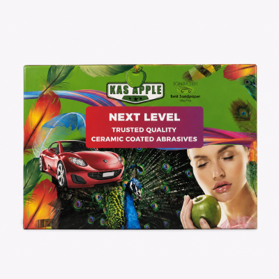 1/2 SHEET SOFT VELCRO 400 GRIT - 25 QTY