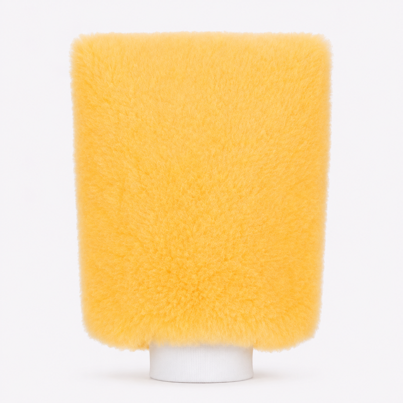 HEAVY DUTY PROFESSIONAL WASH MITT, 8"X11", GOLD